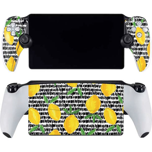 Bouffants and Broken Hearts Lemons 2 PlayStation Portal Remote Player Skin
