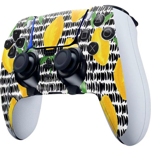 Bouffants and Broken Hearts Lemons 2 PS5 DualSense Edge Pro Controller Skin