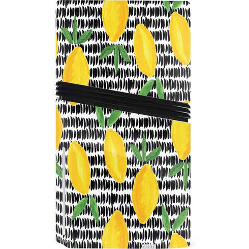 Bouffants and Broken Hearts Lemons 2 PS5 Pro Disk Console Skin