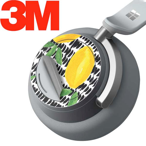 Bouffants and Broken Hearts Lemons 2 Surface Headphones Skin