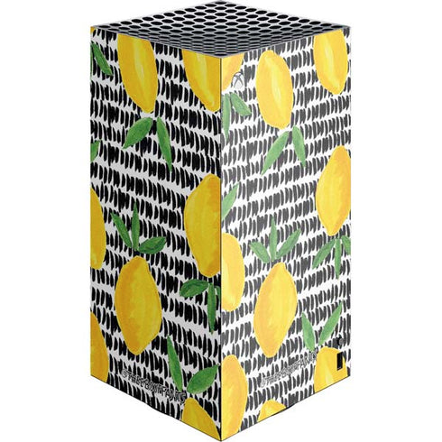 Bouffants and Broken Hearts Lemons 2 XBox Series X Digital Edition Console Skin