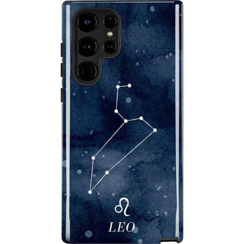 Leo Constellation Galaxy Cases