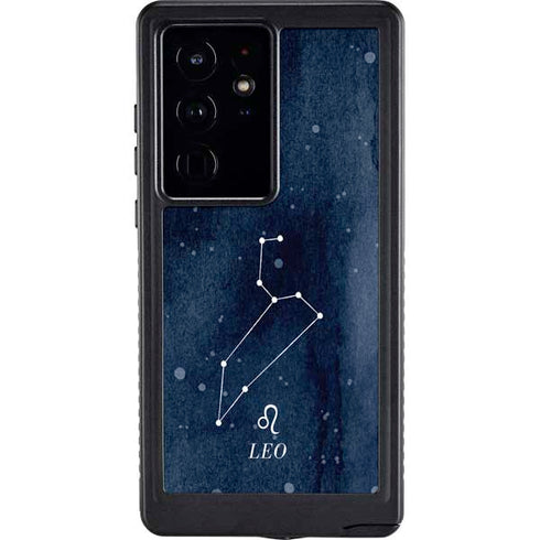 Leo Constellation Galaxy S24 Ultra Waterproof Case
