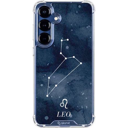 Leo Constellation Galaxy S25 Clear Case