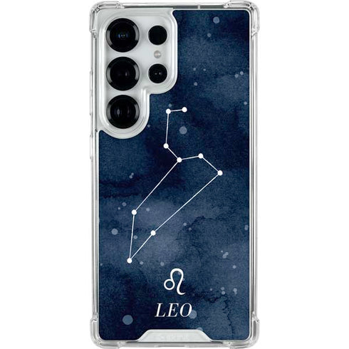 Leo Constellation Galaxy S26 Ultra Clear Case