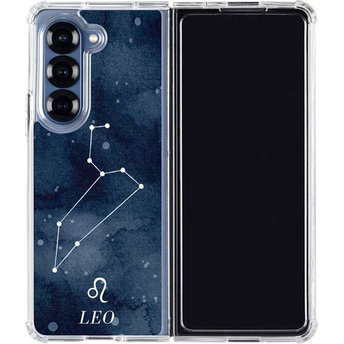Leo Constellation Galaxy Z Fold6 Clear Case