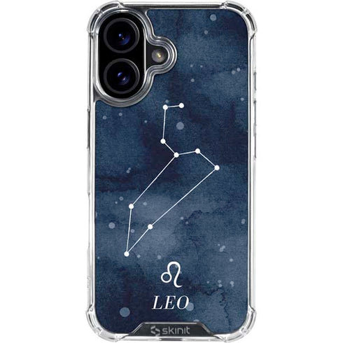 Leo Constellation iPhone 16 Clear Case