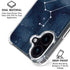 Leo Constellation iPhone 16 Plus Clear Case