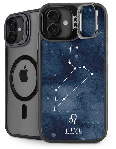 Leo Constellation iPhone 16 Plus Kickstand Case