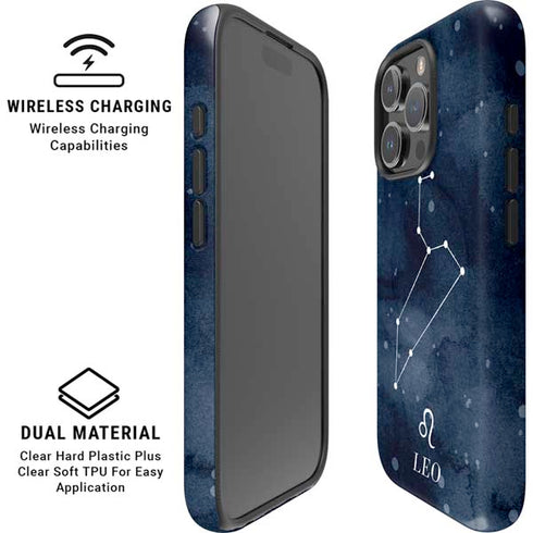 Leo Constellation iPhone 16 Pro Magsafe Impact Case