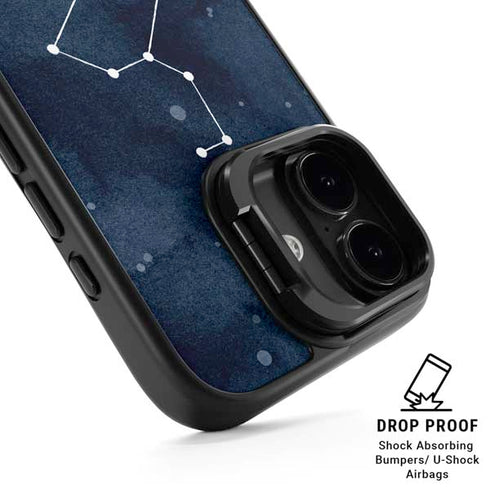 Leo Constellation iPhone 17 Kickstand Case