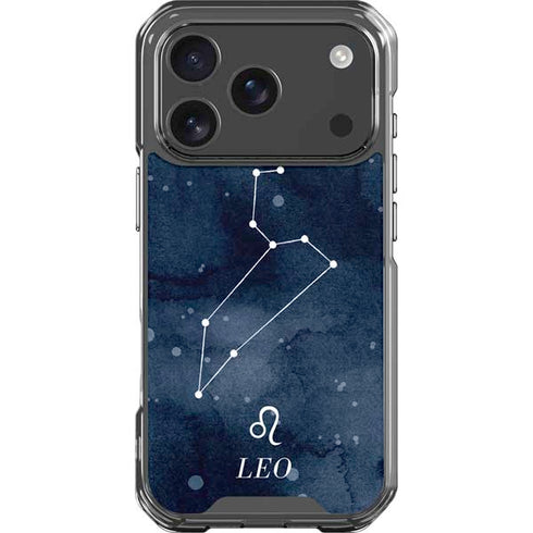 Leo Constellation iPhone 17 Pro Clear Case