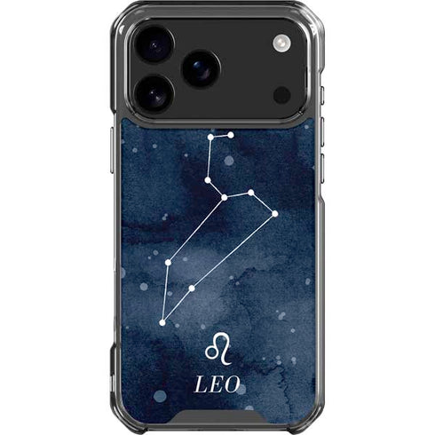 Leo Constellation iPhone 17 Pro Max Clear Case