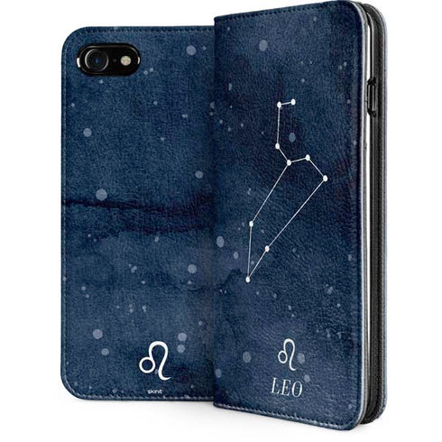 Leo Constellation iPhone SE (2nd & 3rd Gen) Folio Case