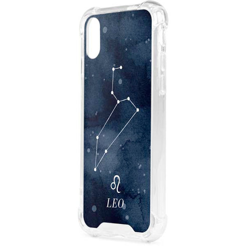 Leo Constellation iPhone XS Clear Case