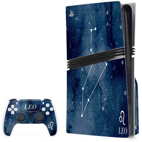 Leo Constellation PS5 Pro Disk Bundle Skin
