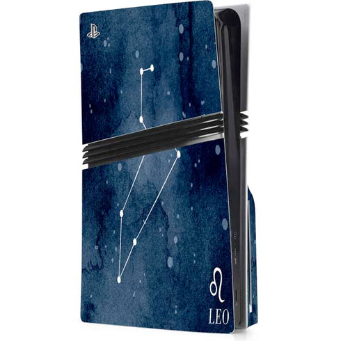 Leo Constellation PS5 Pro Disk Console Skin