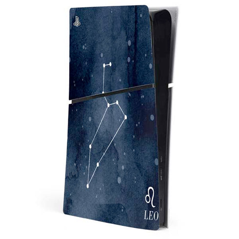 Leo Constellation PS5 Slim Digital Edition Console Skin
