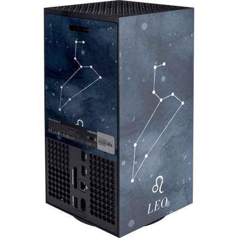 Leo Constellation XBox Series X Digital Edition Console Skin