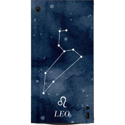 Leo Constellation XBox Series X Digital Edition Console Skin