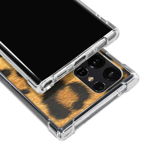 Leopard Galaxy S23 Ultra Clear Case