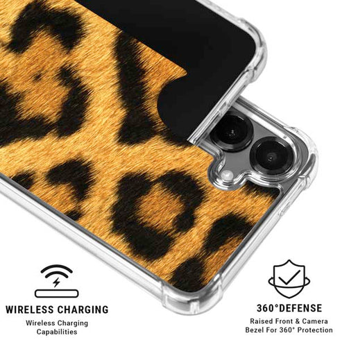 Leopard Galaxy S26 Clear Case