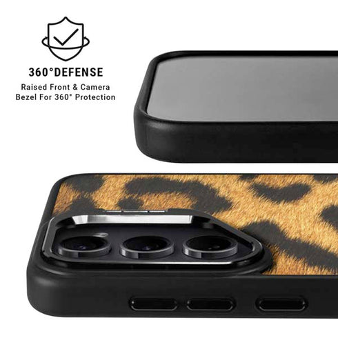 Leopard Galaxy S26 Plus Kickstand Case