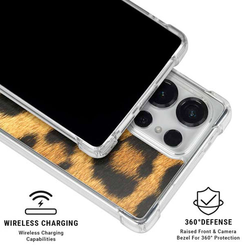 Leopard Galaxy S26 Ultra Clear Case