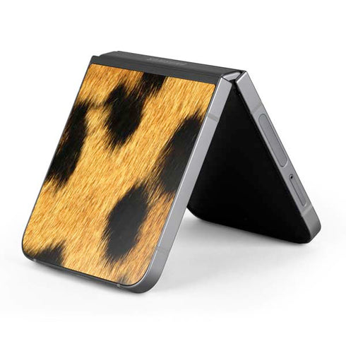 Leopard Galaxy Z Flip6 Skin