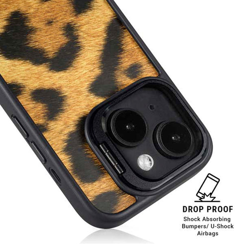 Leopard iPhone 14 Kickstand Case