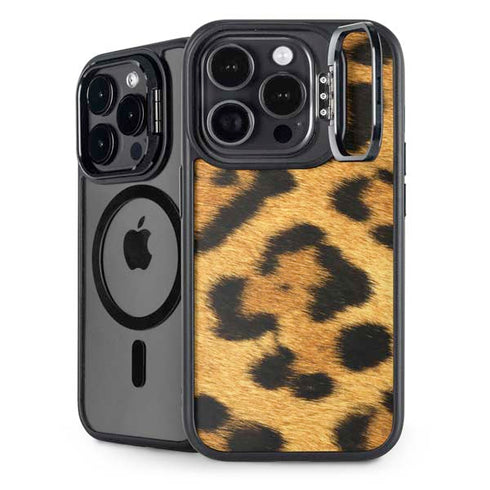 Leopard iPhone 15 Pro Kickstand Case