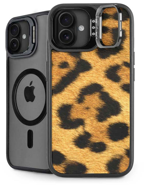 Leopard iPhone 16 Kickstand Case
