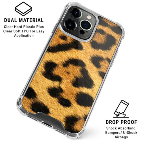 Leopard iPhone 16 Pro Clear Case