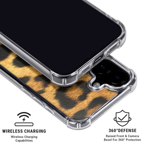 Leopard iPhone 17 Clear Case