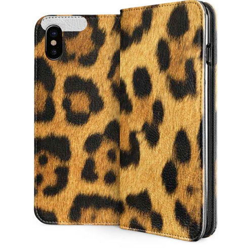 Leopard Animal Print iPhone 8 Folio Case