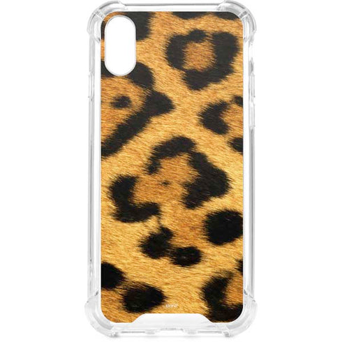 Leopard iPhone XS Clear Case