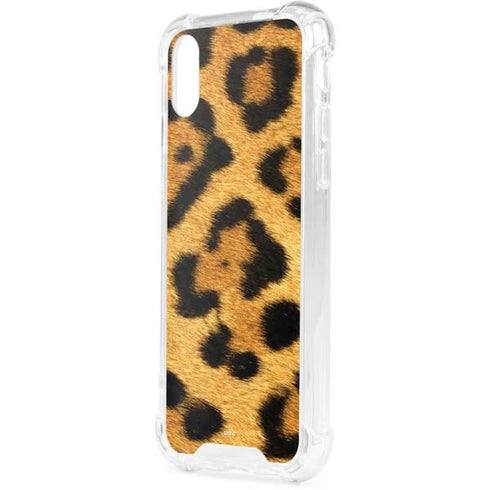 Leopard iPhone XS Clear Case