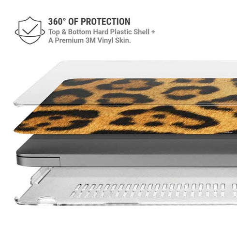 Leopard MacBook Pro 14in (2021-24) Case plus Skin