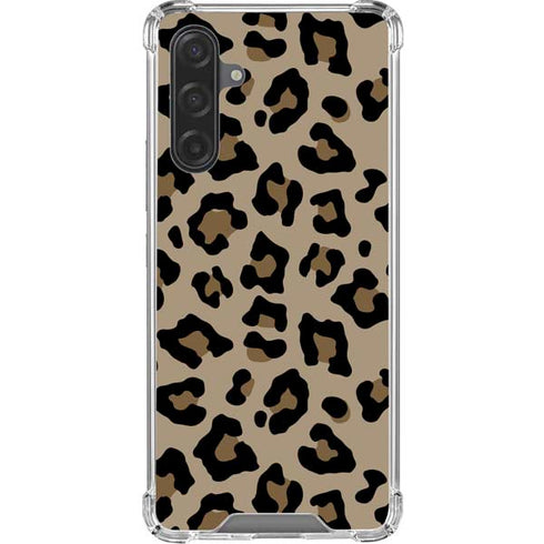 Leopard Print Galaxy A17 Clear Case