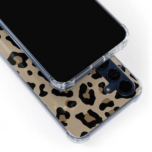 Leopard Print Galaxy A35 5G Clear Case