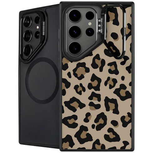 Leopard Print Galaxy S24 Ultra Kickstand Case
