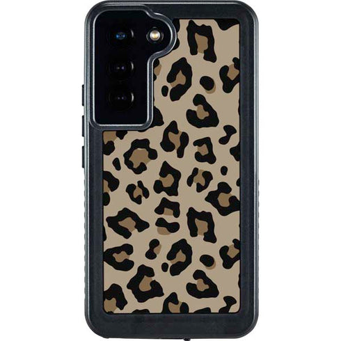Leopard Print Galaxy S24 Waterproof Case