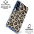 Leopard Print Galaxy S25 Clear Case