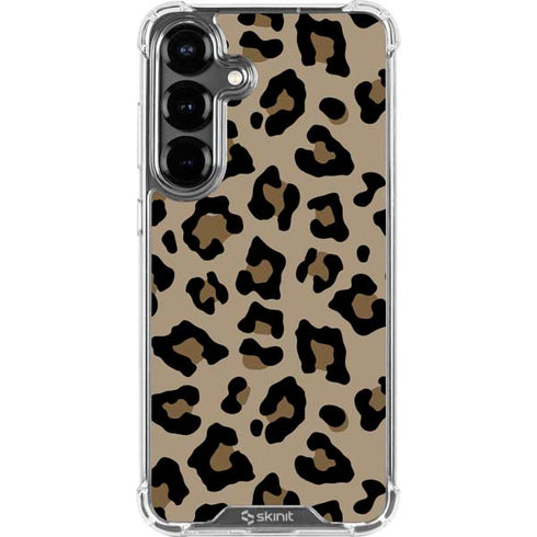 Leopard Print Galaxy S26 Plus Clear Case