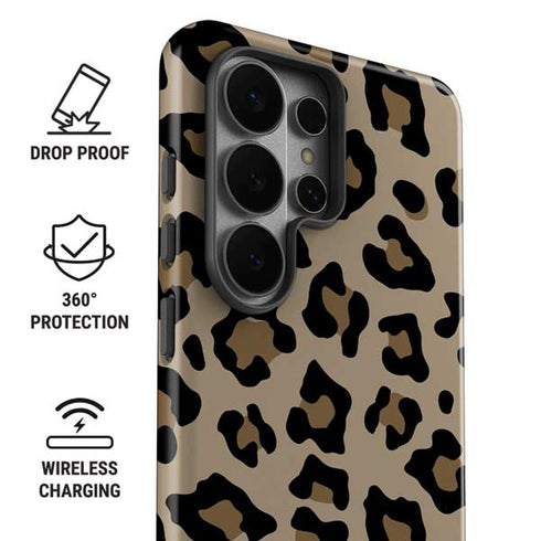 Leopard Print Galaxy S26 Ultra Impact Case