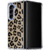 Leopard Print Galaxy Z Fold5 5G Clear Case