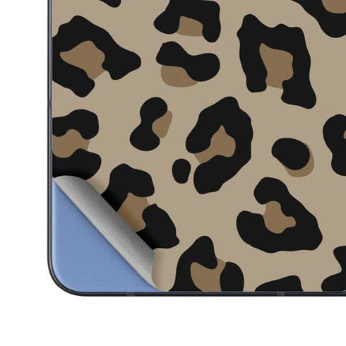 Leopard Print Galaxy Z Fold5 5G Skin
