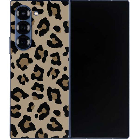 Leopard Print Galaxy Z Fold6 Skin
