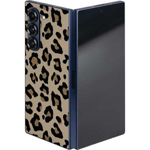 Leopard Print Galaxy Z Fold6 Skin