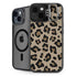 Leopard Print iPhone 14 Plus Kickstand Case